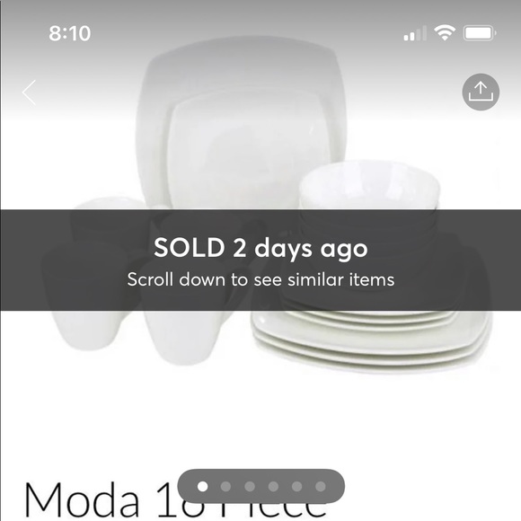 Oneida Moda Porcelain Modern 16pc Dinnerware - Picture 1 of 10